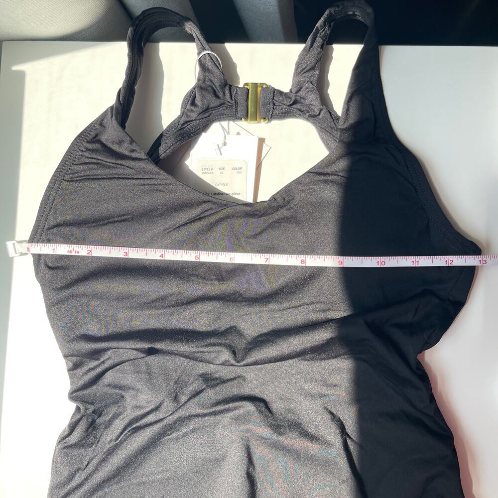Andie Swim The Catalina One Piece Swimsuit XS Black NWT - Picture 12 of 15